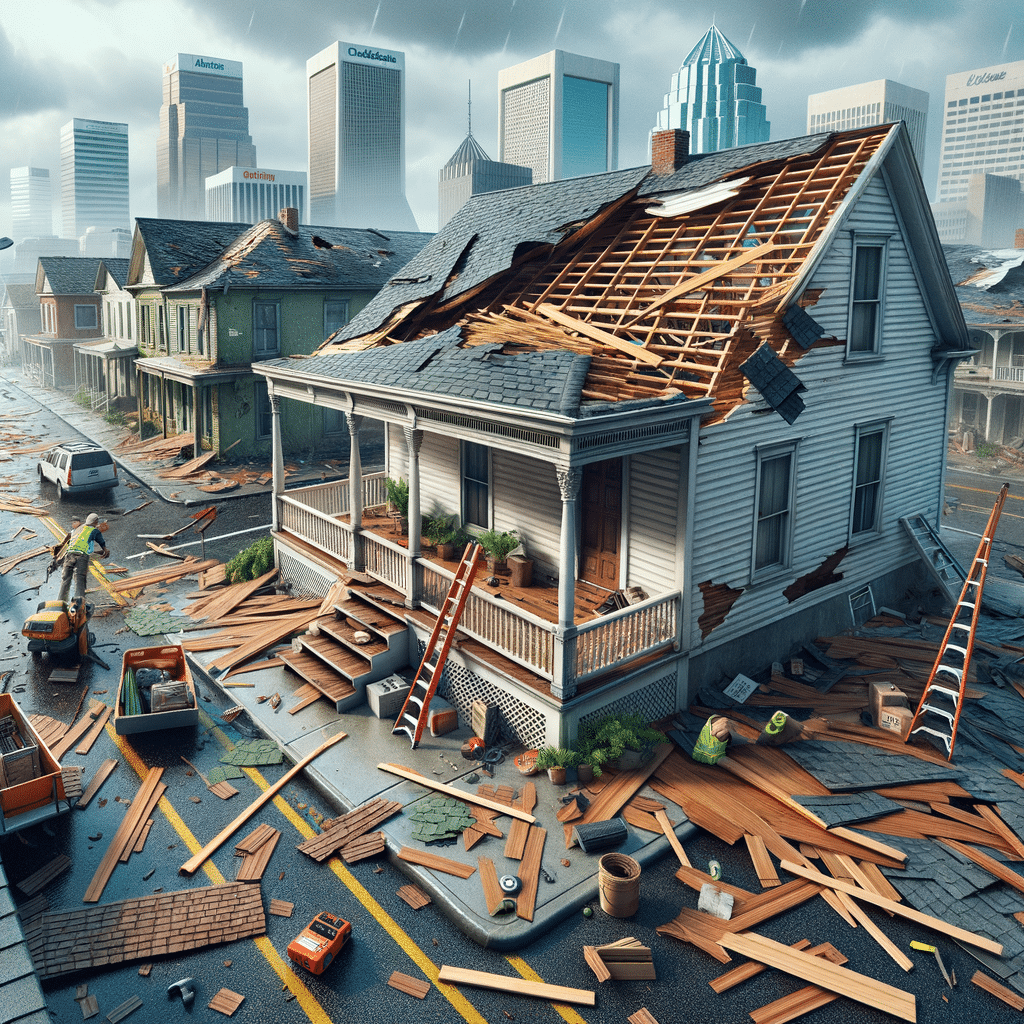 Jacksonville storm damage roof restoration