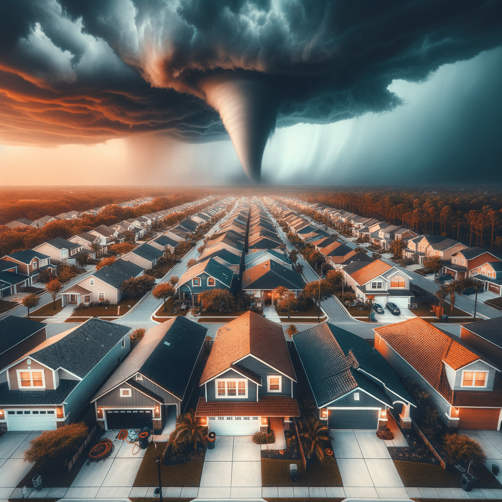 tornado warning st johns county roof inspection