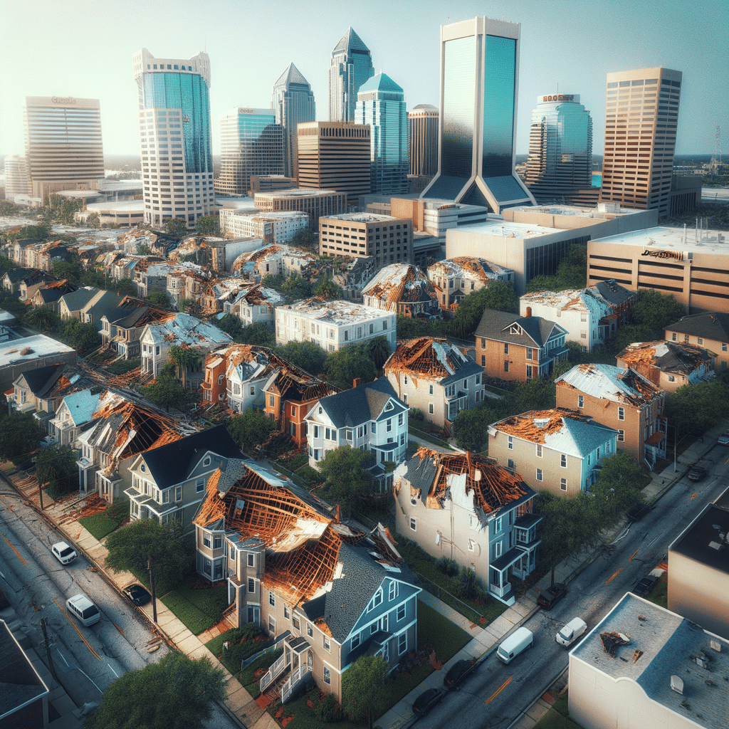 Jacksonville roof damage assessment