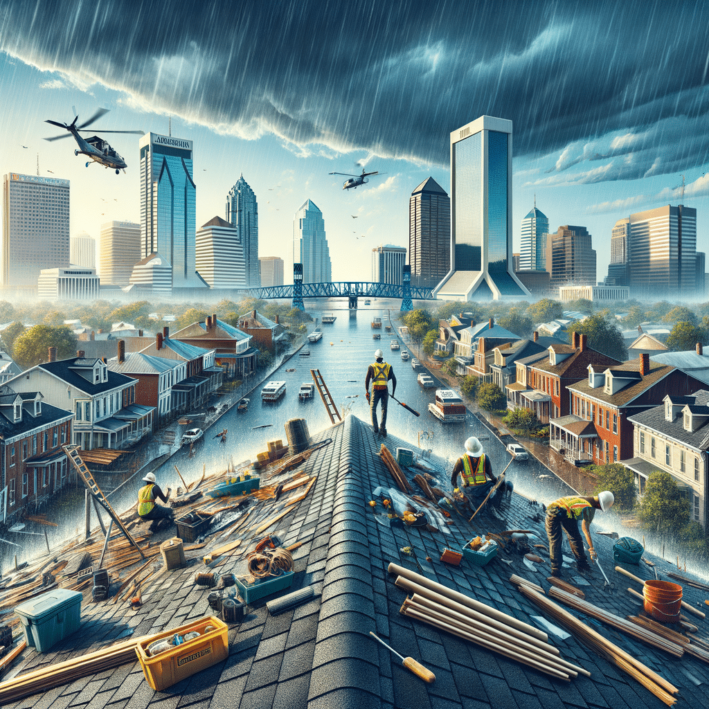 Jacksonville roof repair after storms