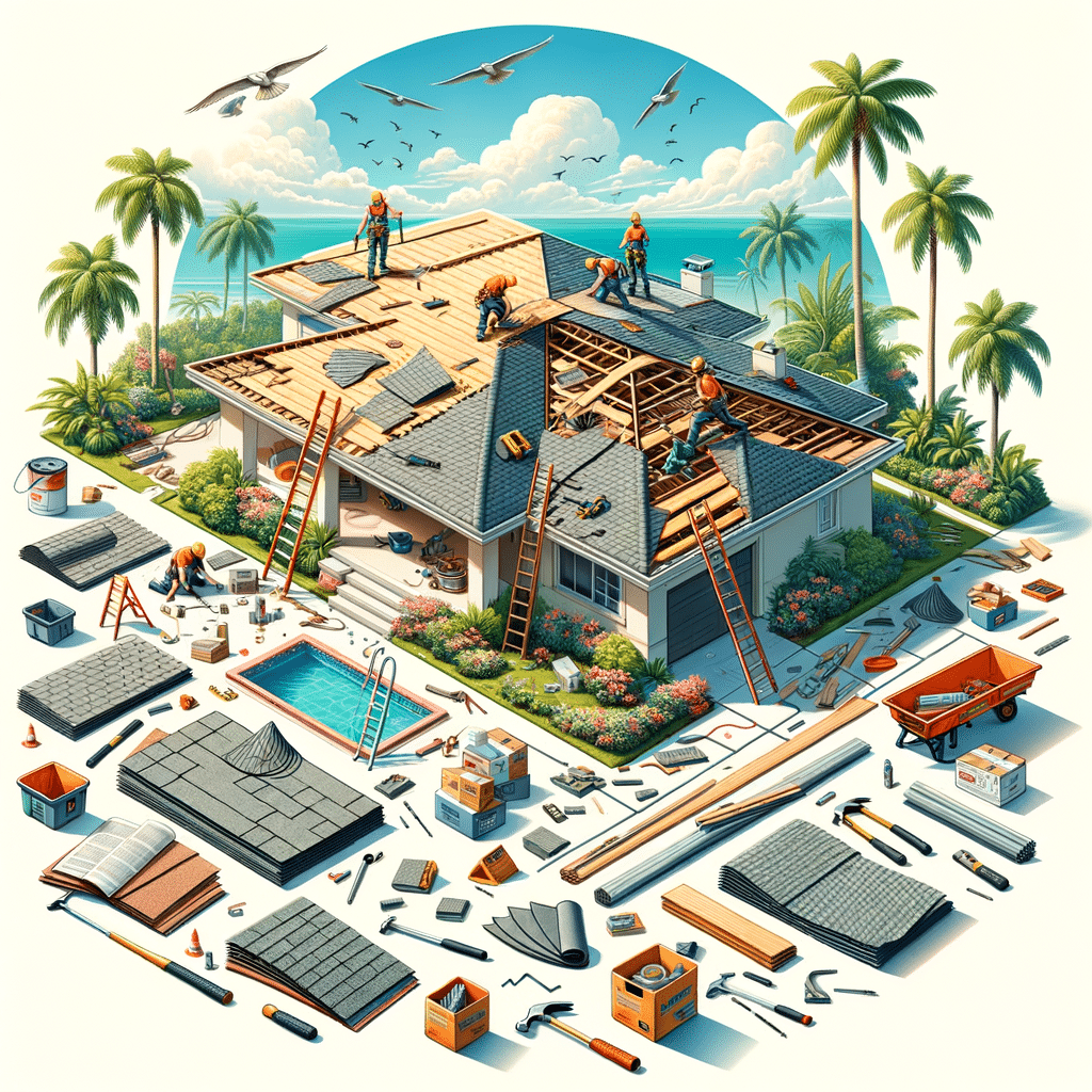 Palm Coast flat roof replacement