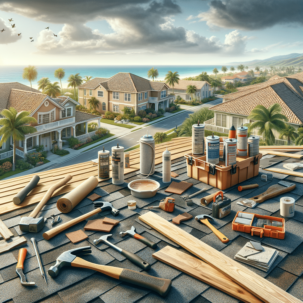 Palm Coast residential roof leak repair