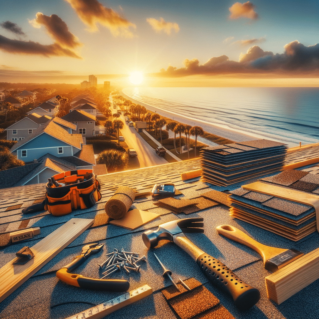 Palm Coast shingle roof installation